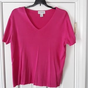 Pink Lightweight Sweater - 2x